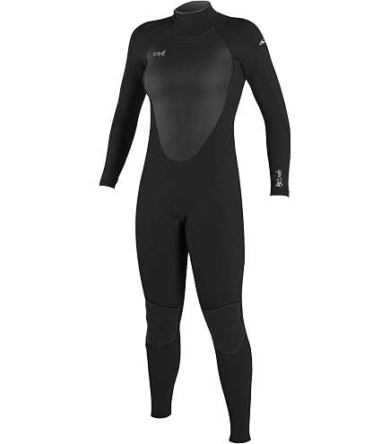 Amazon.com: Women's Ninja 3/2mm Chest Zip Full Wetsuit, Black