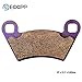 ECCPP Brake Pads Fits for Ranger 400 425 500 570 700 TM ETX, FA354 Front and Rear Brake Pads