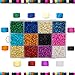 Over 2,400 Ceramic Pony Beads for Jewelry Making with Free Genuine Leather Cord Necklace - Handmade Colorful Premium Quality Craft Bead Kit - Unique Craft Supplies
