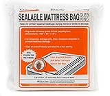 U-Haul Sealable Mattress Bag for Moving and Storage Protection - 3 Mil (Queen or King Sealable Mattress Bag)