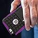 iPhone 6s Case, BUDDIBOX [Wave] Slim Rugged Durable Protective Case with Kickstand for Apple iPhone 6 and 6s, (Purple)