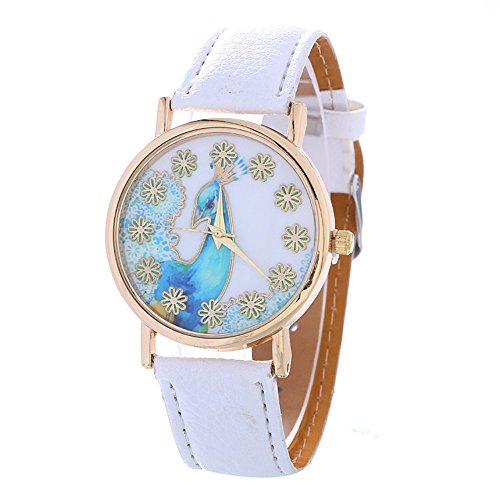Peacock Pattern Women Watches Cooki Clearance Ladies Watches