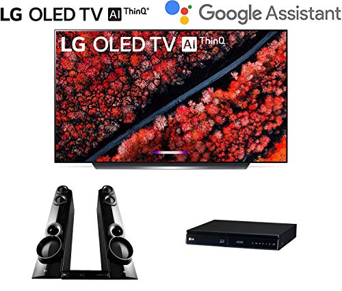 LG OLED77C9PUB C9 Series – 4K HDR Smart OLED TV w/AI ThinQ Bundle w/LG LHB675N 1000W Home Theater System – LG Authorized Dealer