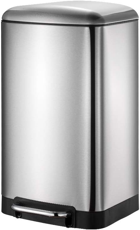 Amazon Com Smartbin 8 Gallon 30l Stainless Steel Step Kitchen
