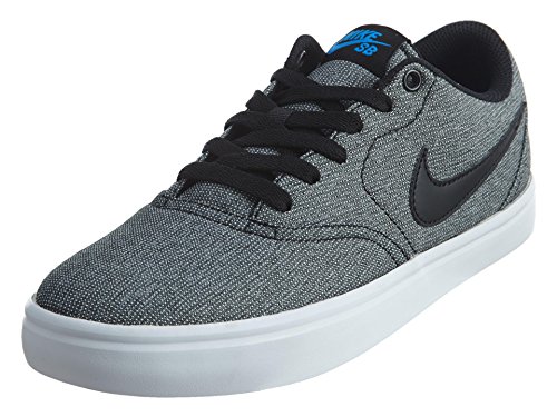 NIKE SB Check Solarsoft Canvas Black/Black-White-Photo Blue 11 D(M) US