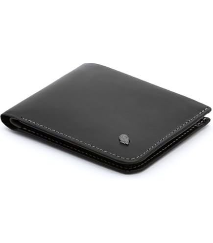 Bellroy Hide & Seek, Slim Leather Bifold Wallet, RFID Blocking - Sienna