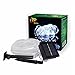 LTE 50 LED Solar Rope Lights, 23ft ,Warm White, Waterproof , Outdoor Solar Rope Lights ,Christmas Lights, Ideal for Decorations,gardens, Lawn, Patio, Weddings, Parties