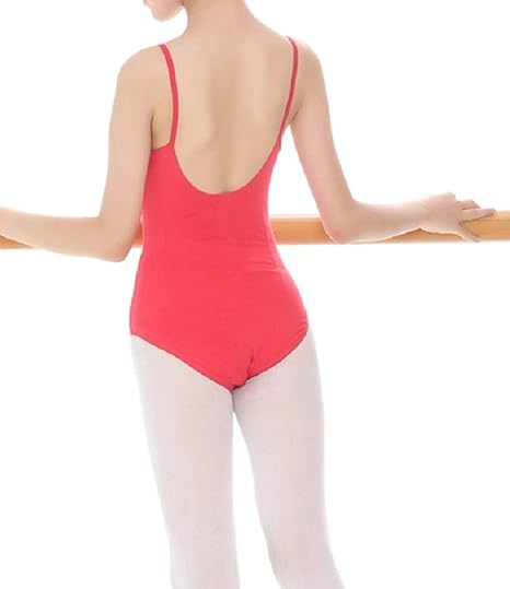 red ballet leotard