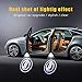 Homose Car Door LED Logo Projector Light Ghost Shadow Welcome Symbol Emblem Courtesy Step Lights Ground Lamp Kit (For Nissan)