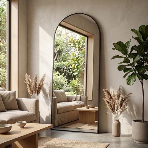 58 x19 Floor Mirror Full Length Arched Full Length