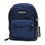 Jansport Backpack Superbreak Navy Blue for School Work or Play