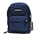 Jansport Backpack Superbreak Navy Blue for School Work or Play