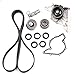 CCIYU Timing Belt Water Pump Kit TCKWP297 WP297K1A Compatible for 1998-2001 for Audi A4 1998-2001 for Audi A4 Quattro 1998 for Audi A6 1998 for Audi A6 Quattro 1998-2005 for Volkswagen Passat