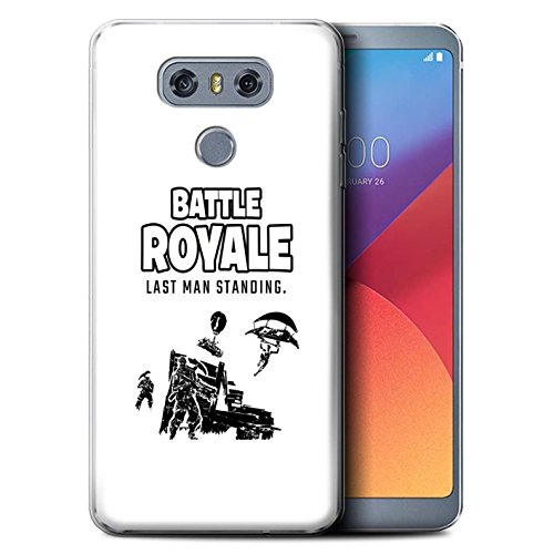 STUFF4 Gel TPU Phone Case/Cover for LG G6/H870/LS993/VS998 / Last Man Standing Design/FN Battle Royale Collection