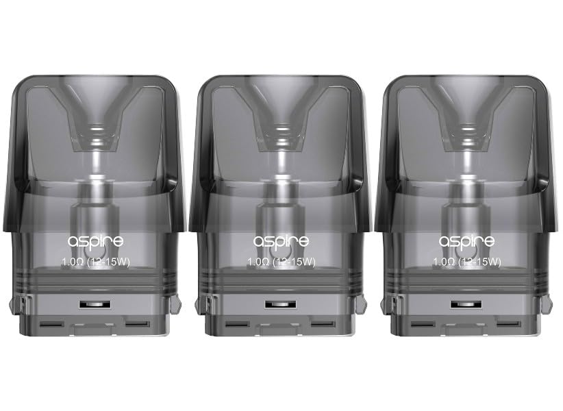 Aspire Favostix Replacement Pods 1.0 ohm Mesh Coils (3 Pack) Compatible with Aspire Favostix Kit - Nicotine Free