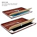 iPad Pro 12.9 Case, Icarercase Genuine Leather Case Folio Flip Smart Cover Auto Wake/Sleep Function [Magnetic Closure] Kickstand for Apple iPad Pro 12.9（2017）Brown