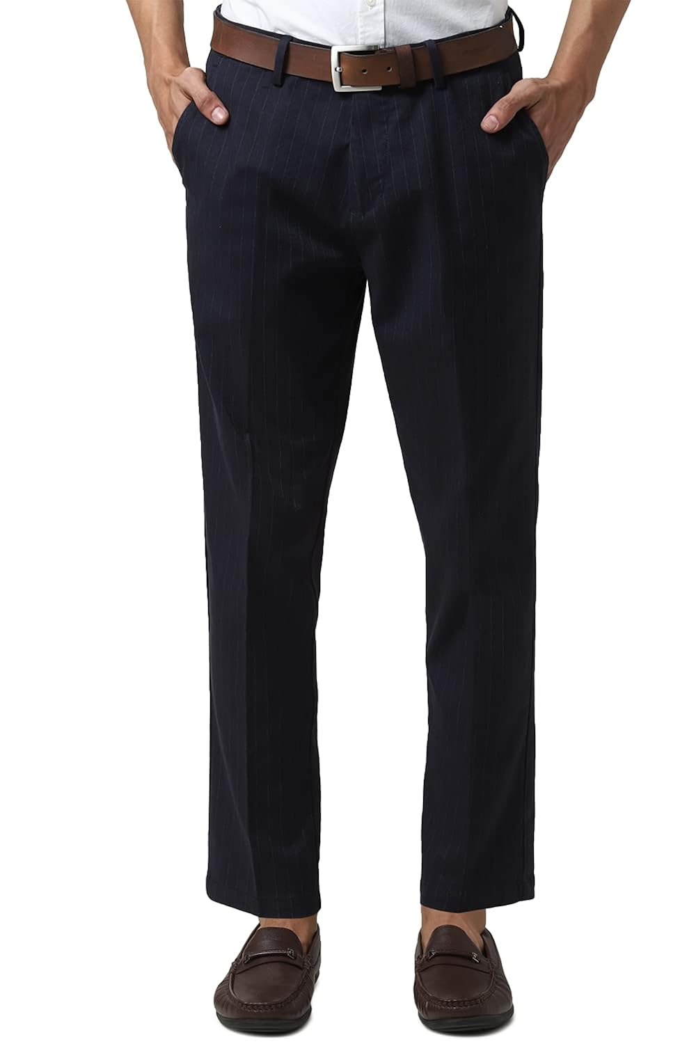 Buy Peter England Men's Sailor Regular Work Utility Pants at Amazon.in