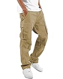 LYRXXX Men's Casual Cargo Pants Hiking Pants