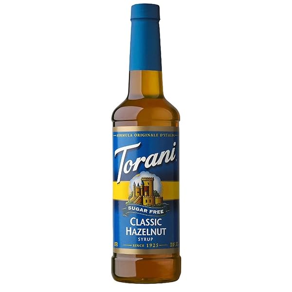 TORANI SUGAR FREE SYRUP, CLASSIC HAZELNUT, 25.4 FL...