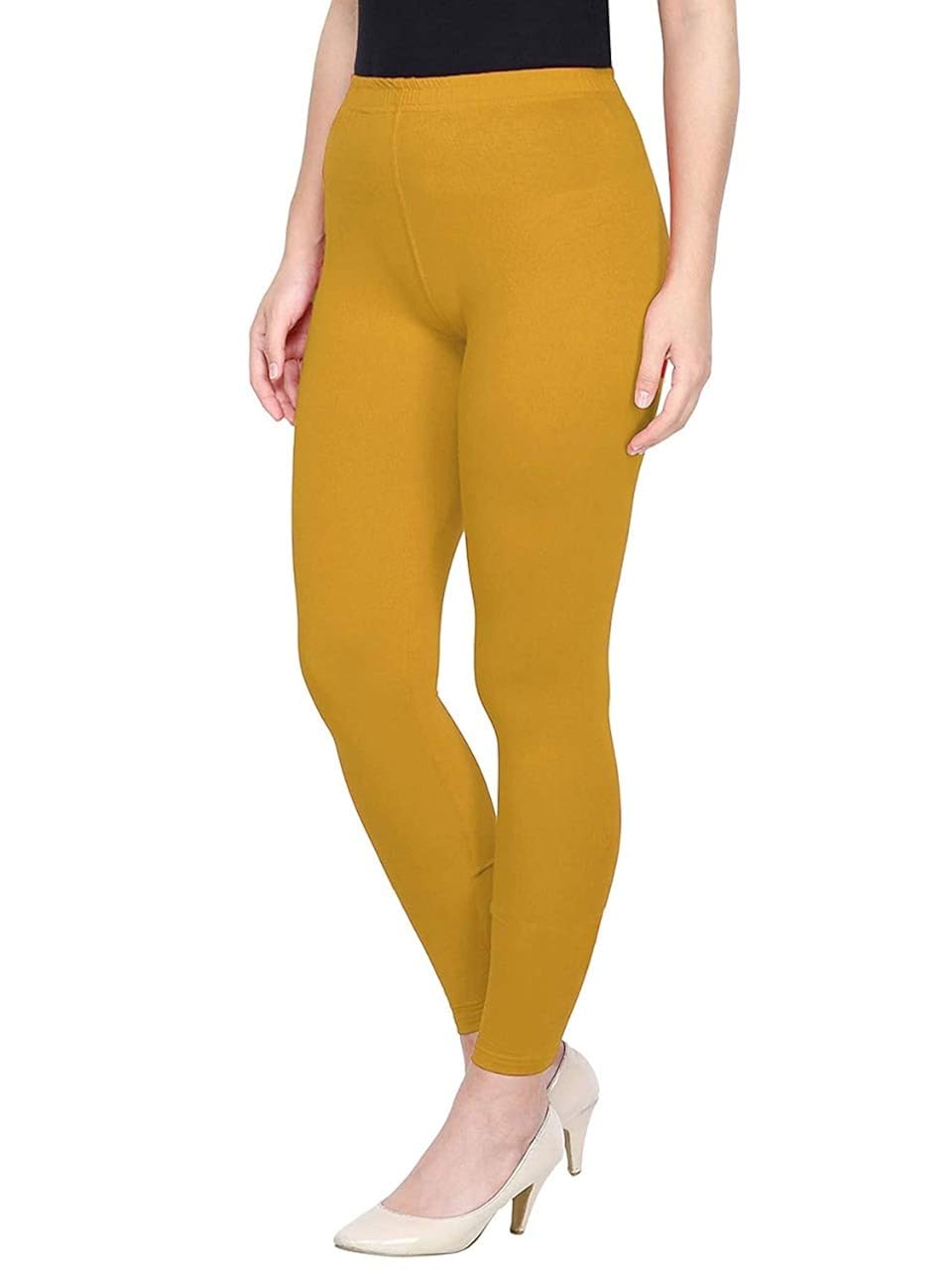 M/S Meeral Trading Chrome Yellow Leggings Amazon.in Clothing & Accessories