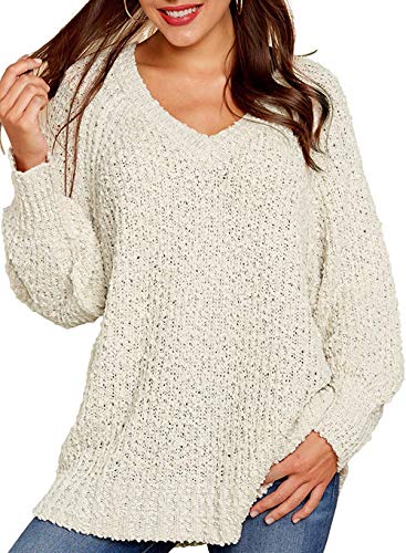 KIRUNDO Women's Winter Fuzzy Popcorn 
