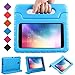 BMOUO Samsung Galaxy Tab 4 7.0 Kids Case - EVA ShockProof Case Light Weight Kids Case Super Protection Cover Handle Stand Case for Kids Children for Samsung Galaxy Tab4 7-inch Tablet - Blue Color
