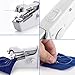 Sewing Machine, Portable Mini Handheld Sewing Machine, Quick Stitch Tool for Self, Designed Handkerchiefs, Aprons, Pillowcases - White