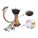 Z&T 130pcs Solderless Flexible Breadboard Jumper Wires Kit Male to Male 12 16 20 25cm Optional, Multicolored Arduino Wires Dupont Ribbon Cables for DIY Electronic Projects Raspberry PI