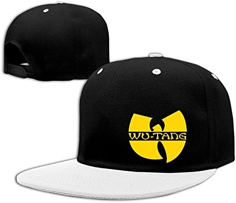 Sixskoo Men&women Hat Wu Tang Clan Hiking Snapback Cap Adjustable White