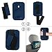 Fintie Case for LeapFrog LeapPad Platinum / LeapPad Ultra XDI / LeapPad Ultra 7-Inch Tablet - Premium Vegan Leather Standing Cover with Car Headrest Mount Holder Function Kids' Learning Friendly, Navy