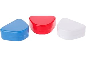 Orthodontic Retainer Denture Bath Mouthguard Storage Box For Case Tray