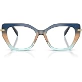 Michael Kors womens Mk4167u Nashville Universal Fit Hexagonal Prescription Eyewear Frames