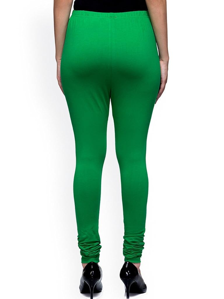 mek-orange women's cotton churidar legging - pack of 6