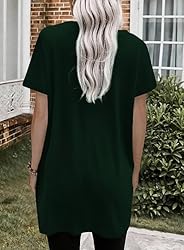 Poetsky Plus Size T Shirts for Women for Leggings