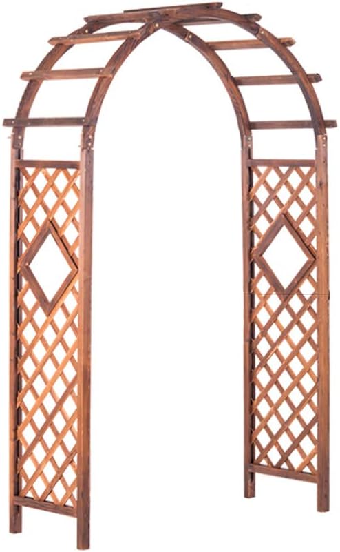 Xloo Garden Arbor Wooden Garden Arches Outdoor Trellis Pergola Waterproof Pest Control Fir Wood Over High Outdoor Patio Pergola Trellis Amazon Ca Home Kitchen