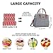 HSicily Large Insulated Lunch Bag, Reusable Lunch Box With Removable Shoulder Strap, Multi-functional Thermal Lunch Tote Cooler Bag for Women, Men