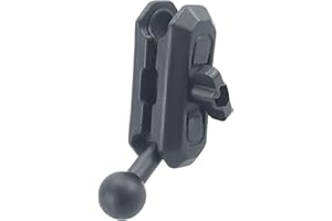 Wayfadacc Extension Arm for 17mm Ball Head 360 Rotating Extension Rod for Car Phone Holder Air Vent Phone Mount