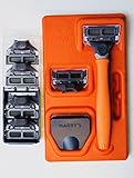 Harry's Men's Razor Set with 6 Razor Blades, Bright