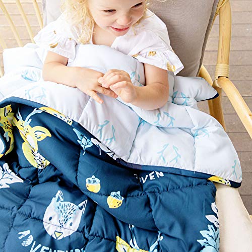 Kids Weighted Blanket Pounds Just Like A Hug from Mom