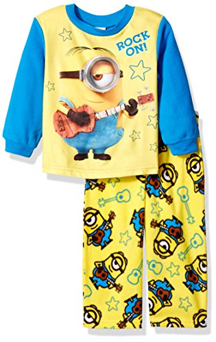 Boys' 2-Piece Fleece Pajama Set with Minion