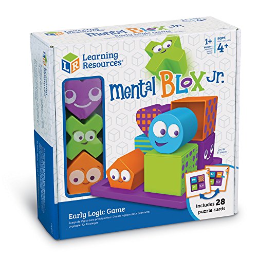 Learning Resources Mental Blox Jr. Early Logic Game, 8 Pieces