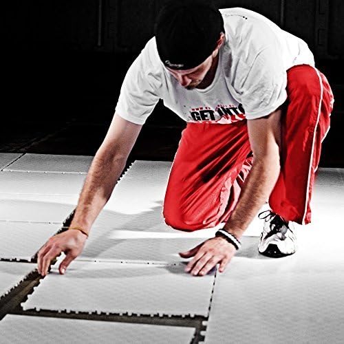 HockeyShot Dryland Flooring Hockey Training Aids | Fun Hockey Training Equipment | Skills: Shooting, Passing, Stick-handling | Interlock, Indoor &amp; Outdoor (20 Pack)