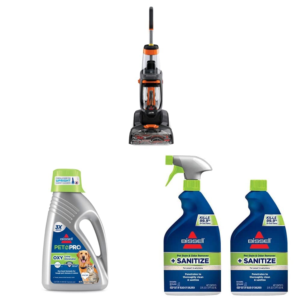 Bissell ProHeat 2X Revolution Pet Full Size Upright Carpet Cleaner