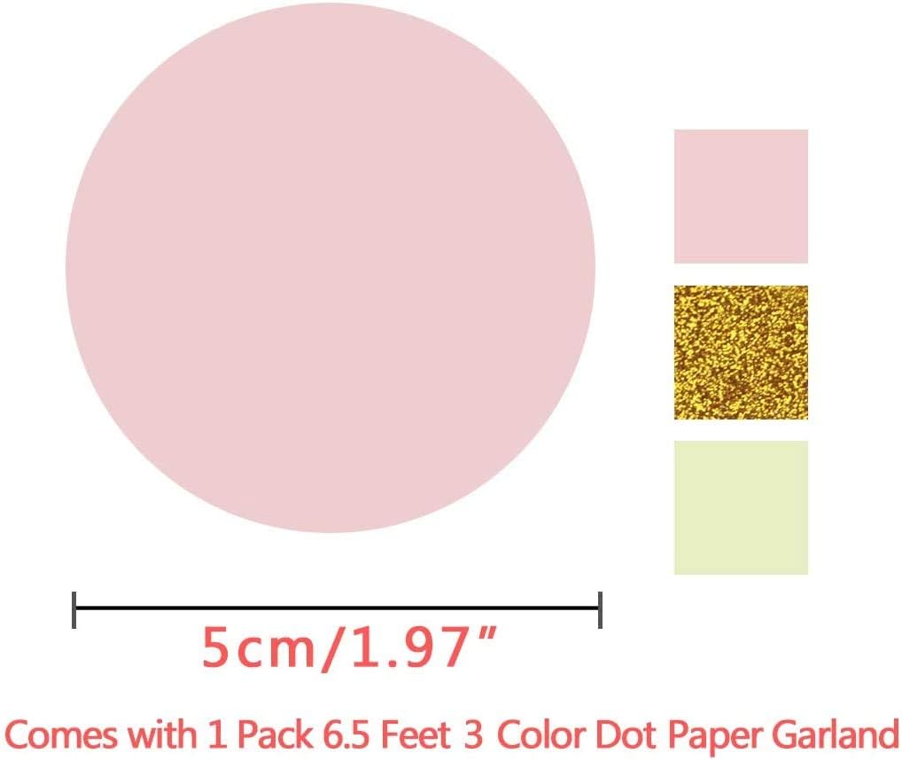 Litaus Birthday Decorations, Pink and Gold Happy Birthday Decorations for Women, Happy Birthday Banner, Hanging Swirls, Paper Garlands for 1 Birthday Decorations, Birthday Party, Girls Birthday: Toys & Games