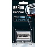 Braun Series 5 52S Electric Shaver Head Replacement Cassette - Silver