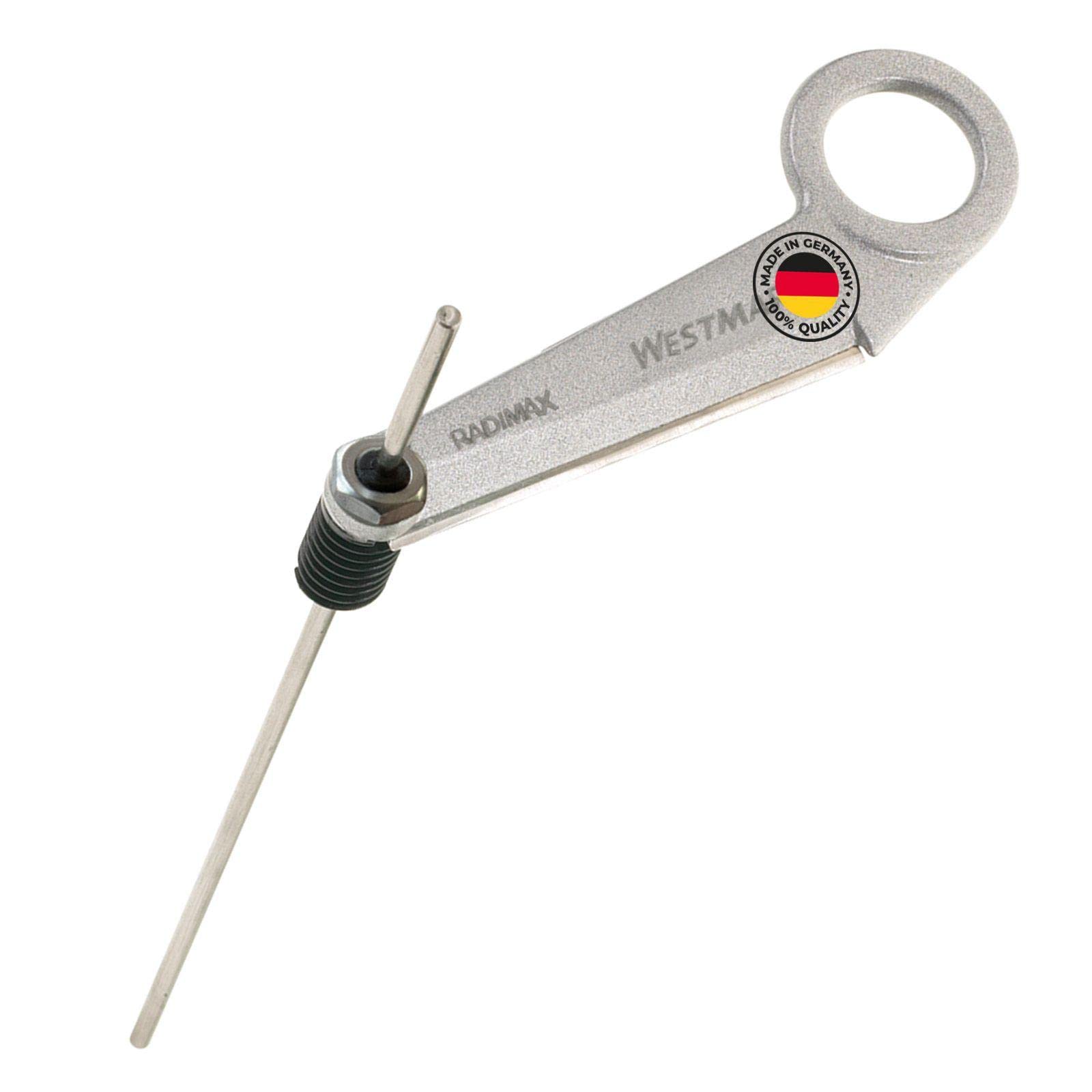 Westmark Spiral Cutter, Length: 24 cm, Stainless Steel Blade/Aluminium, Silver/Grey, 51302260