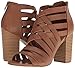 Rampage Women's Tariah Caged Strappy High Heel Stacked Sandal