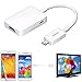 FastSun Micro USB MHL 2.0 to HDMI HDTV Adapter Cable Compatible with Samsung Galaxy S4 S5 Note