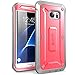 SUPCASE Unicorn Beetle Pro Series Case Designed for Galaxy S7 Edge, Full-Body Rugged Holster Case Without Built-in Screen Protector for Samsung Galaxy S7 Edge (2016 Release) (Pink/Gray)