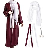 NoorAlif 5 Pcs ABAYA Set – 2025 Muslim Abaya